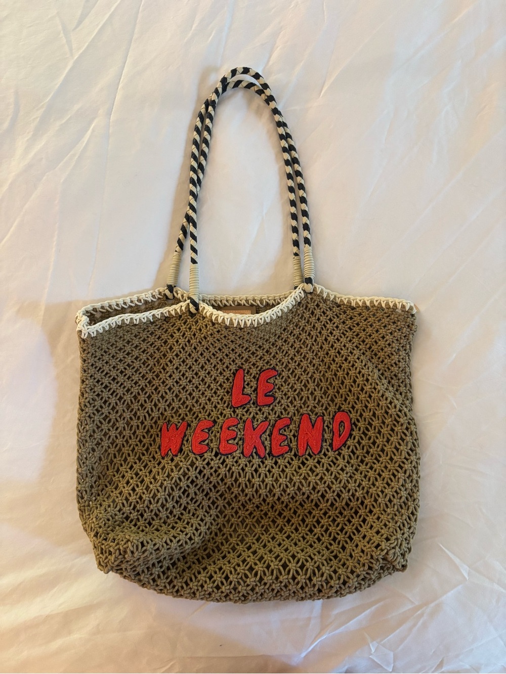 Clare V ‘Le Weekend’ Woven Tote